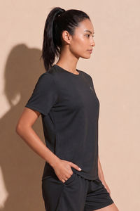 Zelocity Quick Dry Relaxed Top - Black Beauty — thumbnail 4
